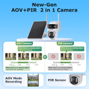 Exclusive Supply 600Wansheng Solar Low Power Consumption AOV Camera7*24Hours of Low Frame Rate Long Video Surveillance