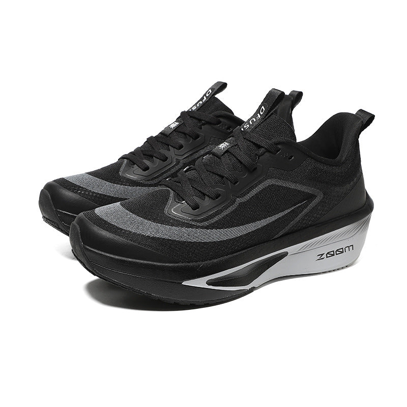 2025Plus Size Sports Shoes Racing Training Carbon Plate Sports Shoes Lightweight Men and Women Autumn Running Shoes - 图片 9