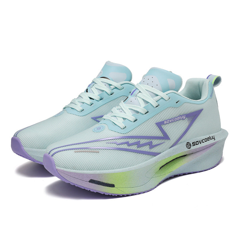 2025New Professional Running Shoes Sports Shoes Breathable Versatile Trendy Men Couples Youth Campus Casual Racing Training Shoes - 图片 7