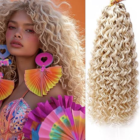 Synthetic Crochet Hair GOGO Curl Crochet Hair Multi-size Corrugated Wig Dropshipping - 图片 13
