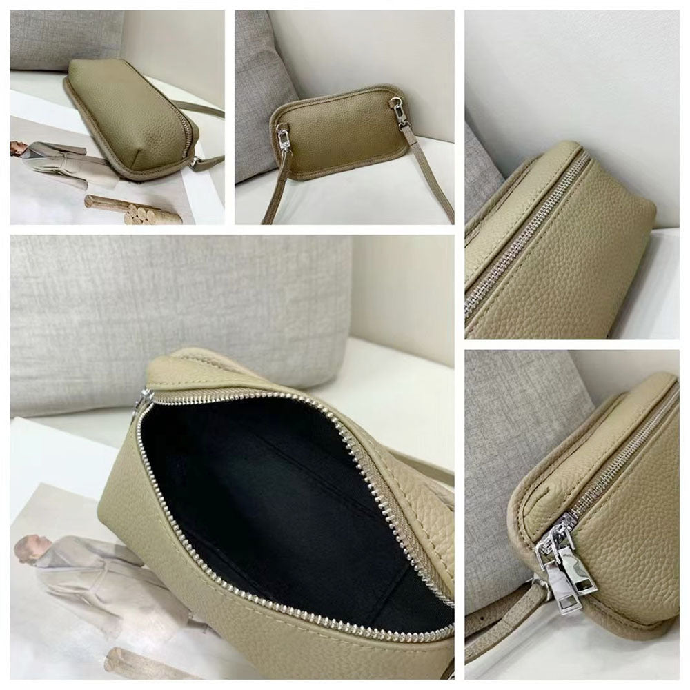 Compact and Exquisite Phone Bag for Women2025New Lightweight Simple Chest Bag Fashionable Portable Mini Crossbody Bag Small Bag - 图片 9