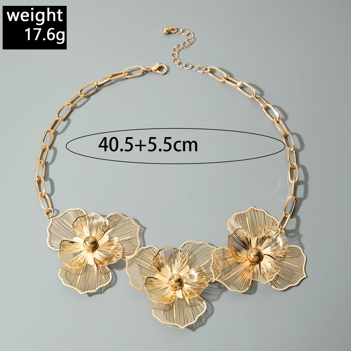 European and American Niche Ginkgo Leaf Tassel Necklace Design Sense Retro Pull-out Imitation Pearl Choker Jewelry choker - 图片 71