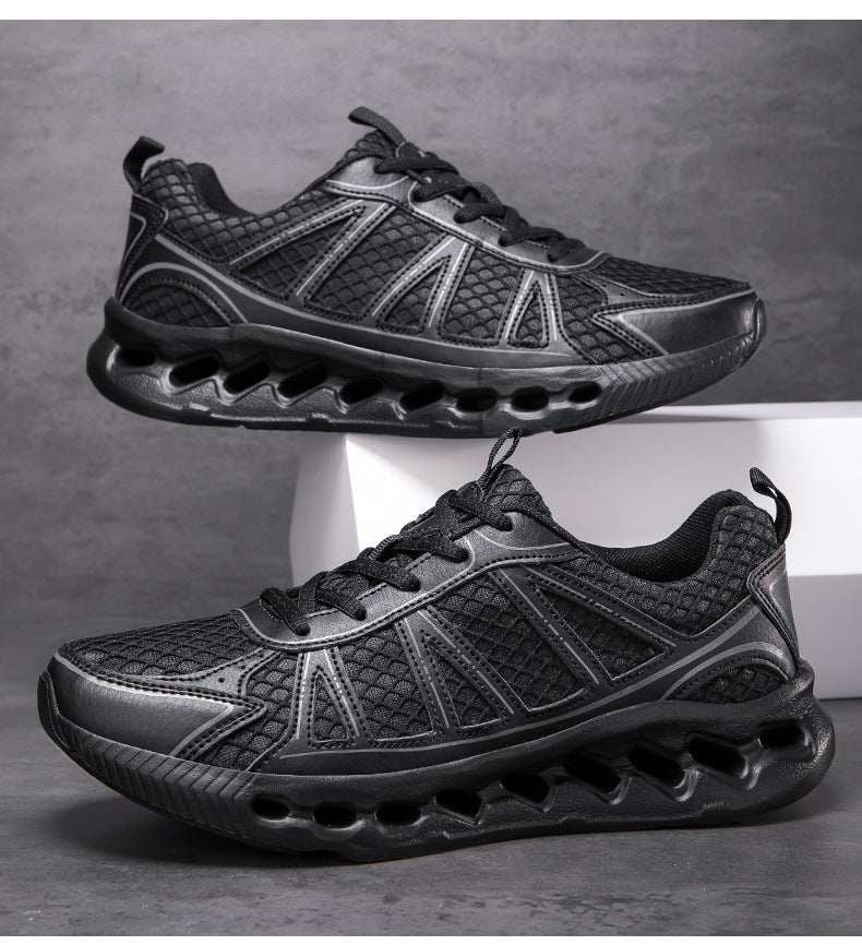 New Men's Running Shoes Large Size Mesh Breathable Casual EVA Lightweight cushioning rebound city commuter shoes - 图片 27