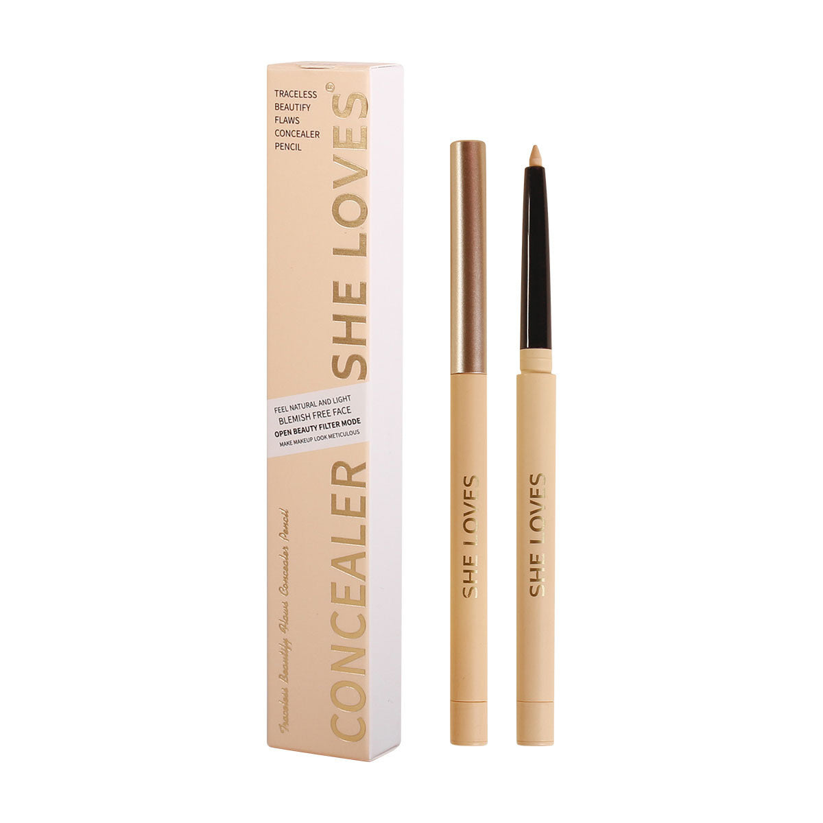 Fine Concealer Pen for Under-eye Dark Circles, Acne Marks, and Shadow Contouring Stick - 图片 4