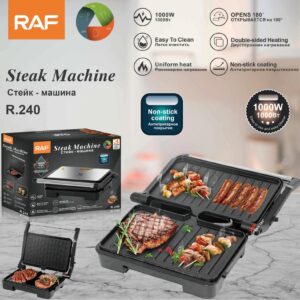 European Style Household Sandwich Maker Breakfast Maker Meat Grill Sausage Maker Burger Bread Toaster Steak Maker Meat Grill