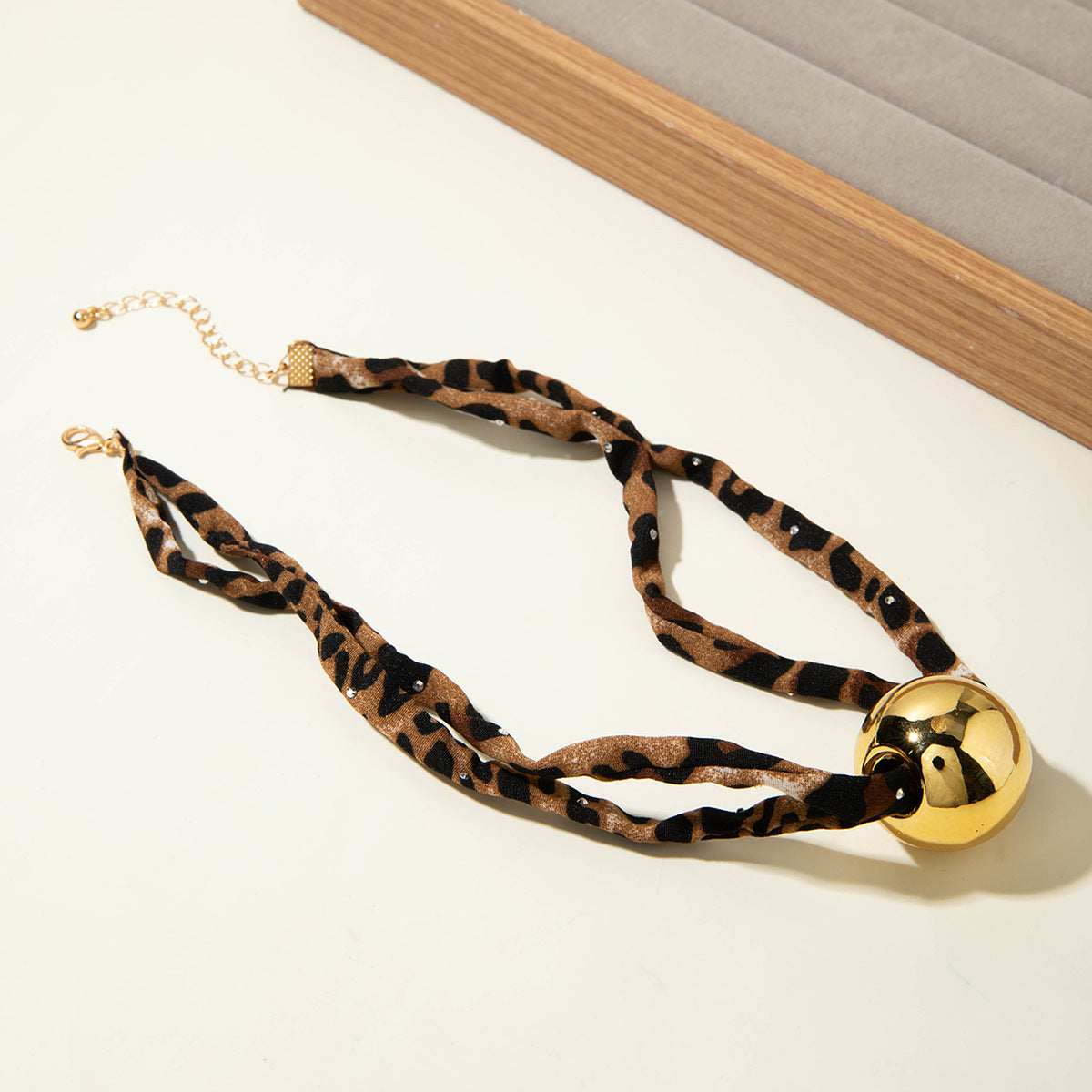 European and American Style Ocean-themed Cross Conch Starfish Pendant Leopard Print Exaggerated Necklace Collarbone Chain Jewelry - 图片 36