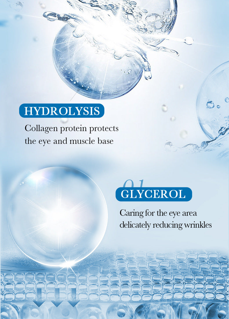 Collagen Butterfly Gel Eye Mask SADOER Improve Dark Circles and Eye Wrinkles Cross-Border Wholesale - 图片 18