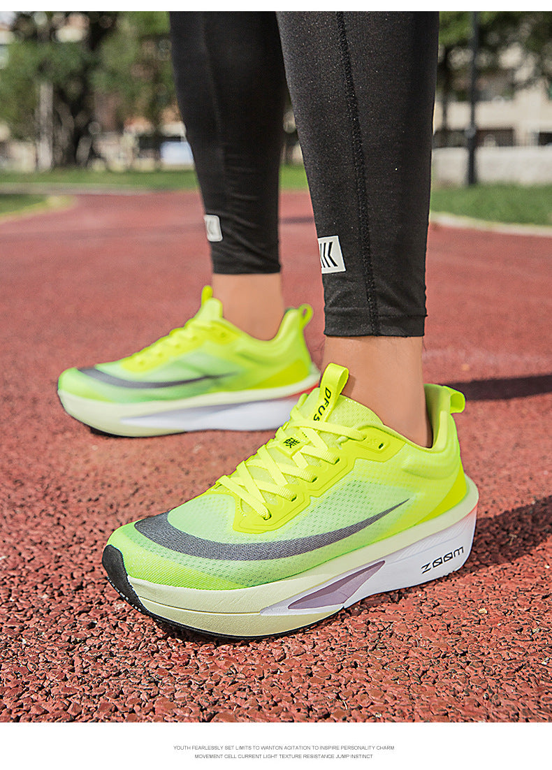 2025Plus Size Sports Shoes Racing Training Carbon Plate Sports Shoes Lightweight Men and Women Autumn Running Shoes - 图片 25