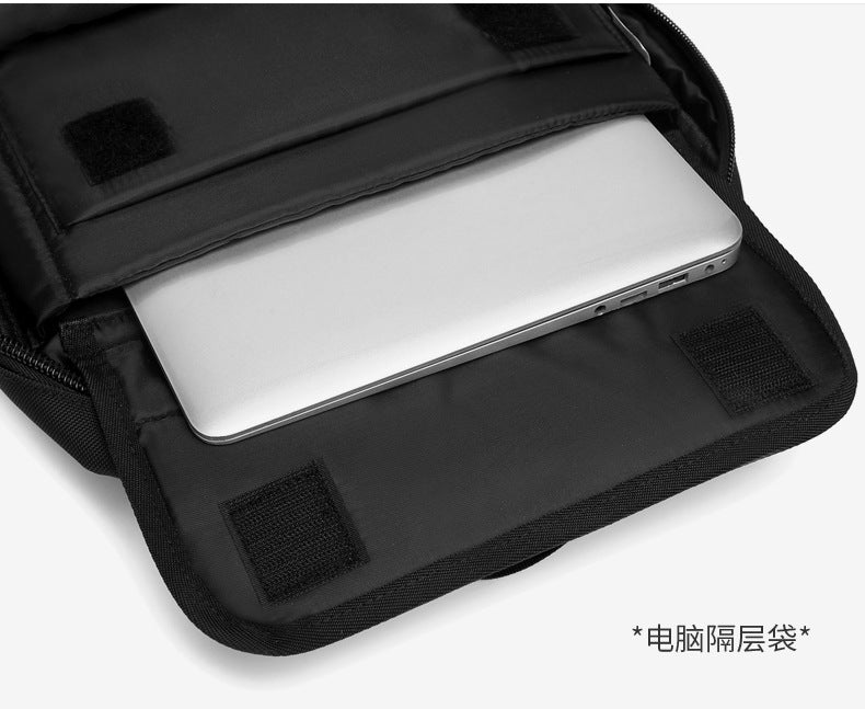 Korean Style Backpack Trendy Brand Laptop School Bag Lightweight Large Capacity Water-Resistant Commuter Bag for Middle and High School Students and College Students - 图片 13