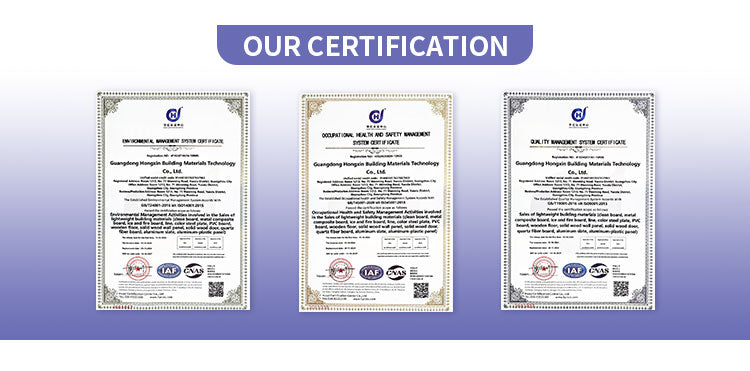 15mm PVC Coated Calcium Silicate Board Eco-Friendly Fireproof Interior Wall Ceiling Panel Formaldehyde-Free Decorative Exteriors - 图片 23