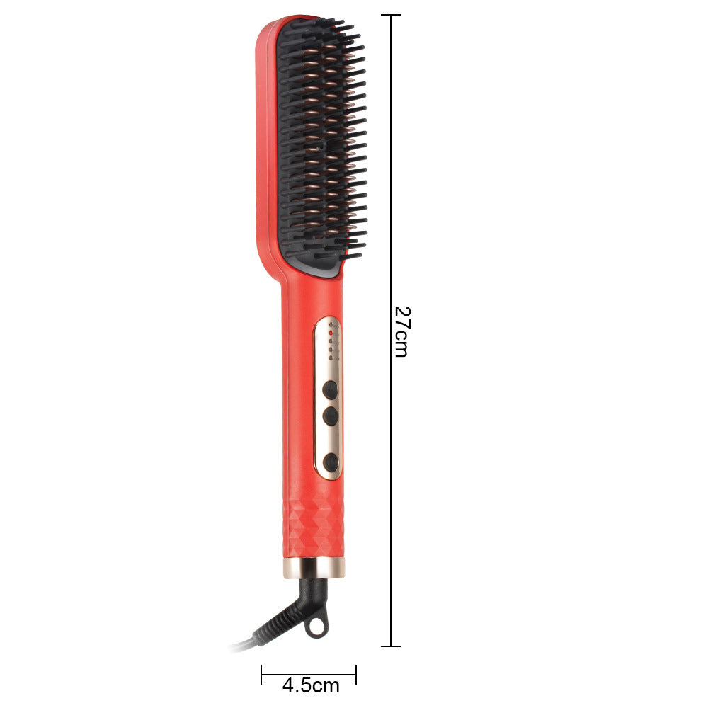 RAF EU Standard Hair Straightening Brush Non-Damaging Hair Straightening and Curling Dual-Use Electric Curling Iron Hair Straightener for Home Use - 图片 27