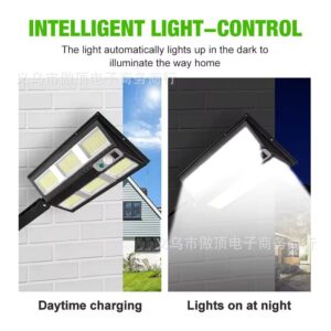 New outdoor solar street light home lighting waterproof garden courtyard light LED Street light with remote control