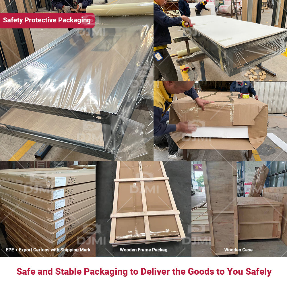 European Luxury House Modern With Long Handle Steel Entrance Door Modern Villa Main Door Front Pivot Doors - 图片 5