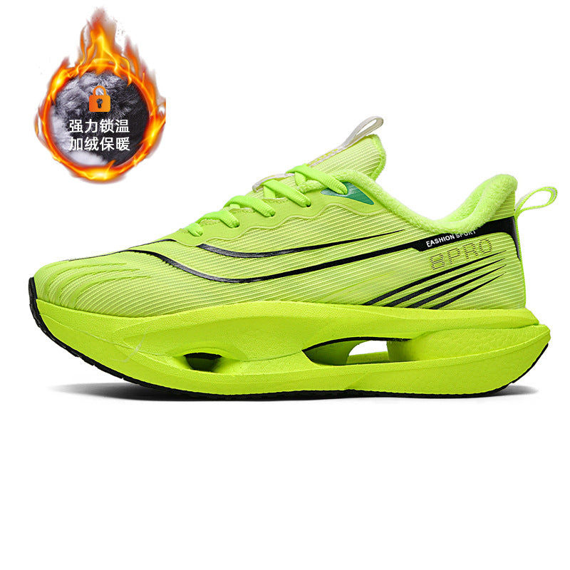 Friction Sound Real Explosion Soft Sole Breathable Racing Running Shoes Unisex Versatile Shock Absorption Anti-Slip Couple Casual Sports Shoes