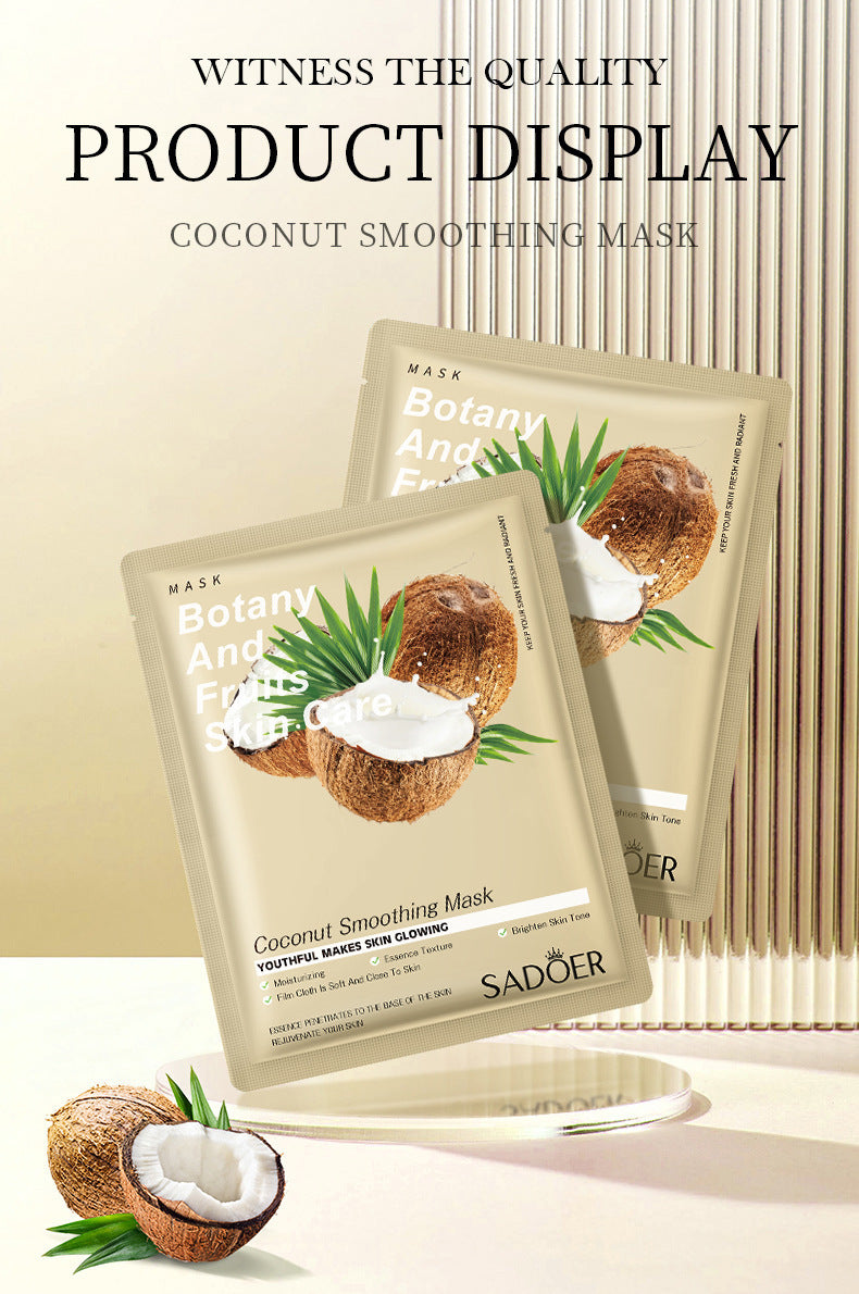 Fruit Mask SADOER Avocado Rose Hydrating Moisturizing Tablets Cross-border Foreign Trade Skincare Wholesale - 图片 52