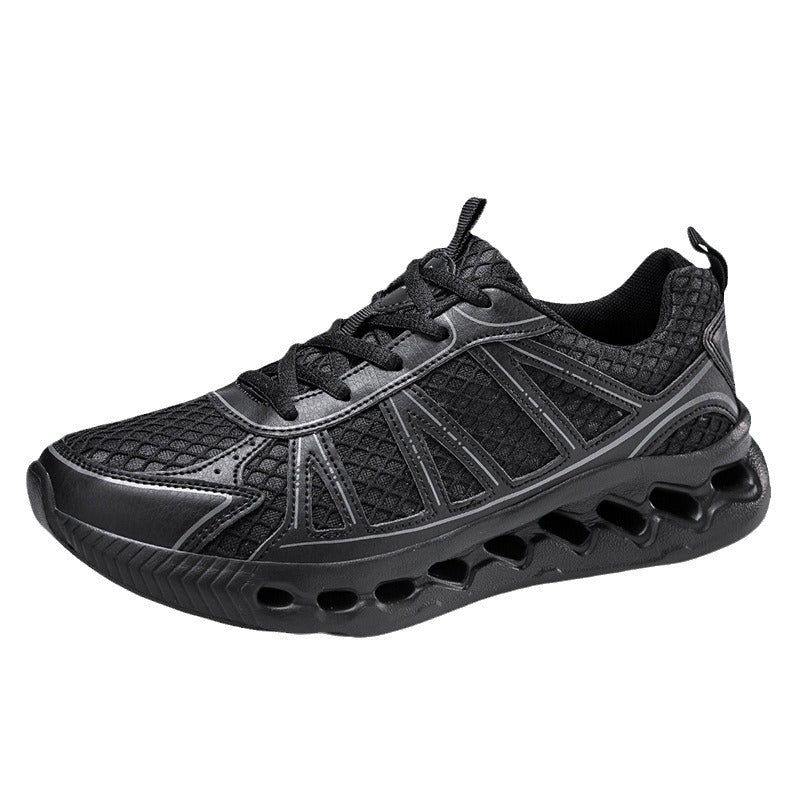 New Men's Running Shoes Large Size Mesh Breathable Casual EVA Lightweight cushioning rebound city commuter shoes - 图片 5