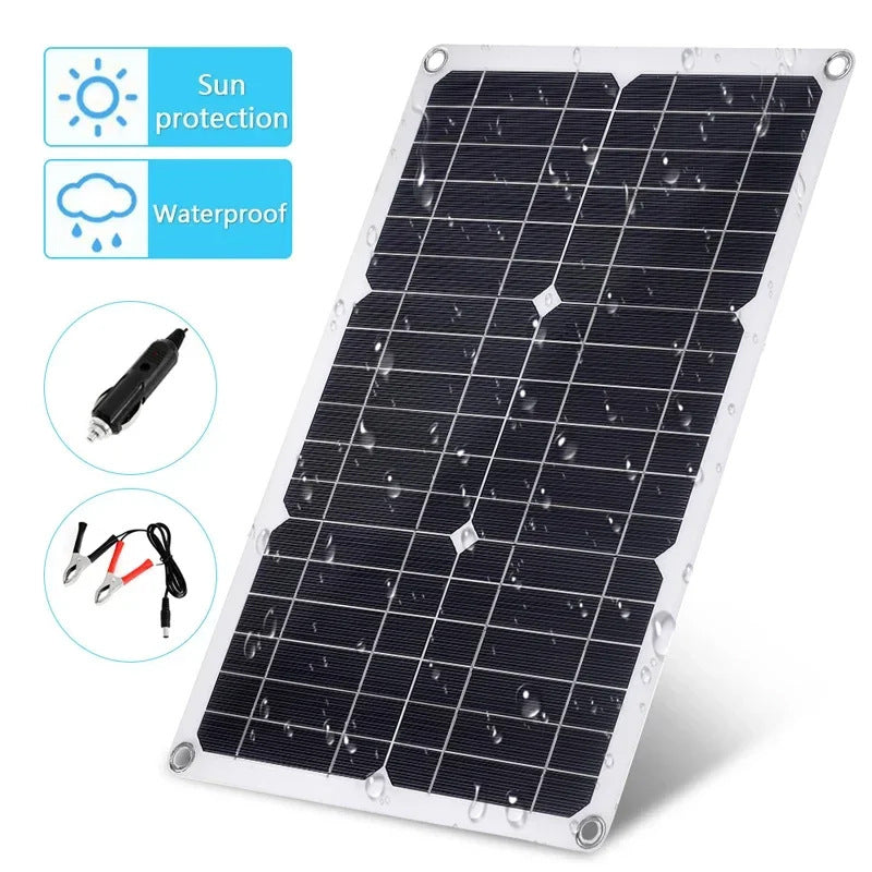 E-commerce 20W Monocrystalline Solar Panel Kit 600W Charger Controller Energy Storage Power Generation System - 图片 4