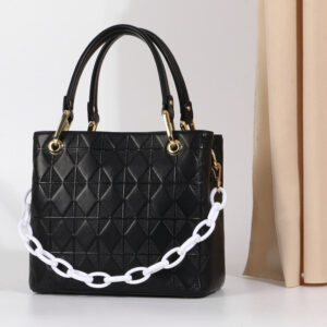 Fashion Quilted Handbag Simple Versatile Design Textured Fashion Single Shoulder Crossbody Women's Bag