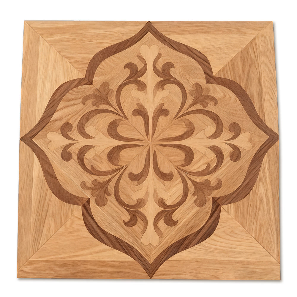 14mm Engineered Multi-Layer White Oak Parquet Flooring | Custom Design Decorative Waterproof Outdoor Floor Panels Living Rooms - 图片 3