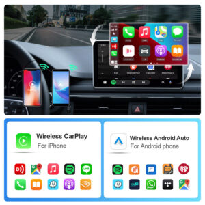 Car Interconnect Box Converter Car-Mounted carplay Apple iPhone Wired to Wireless carplay
