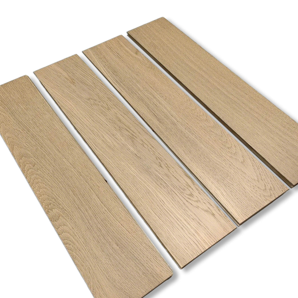 B-Class Fire Resistant Engineered Oak Hardwood Flooring Custom Solid Wood Floor Waterproof Anti-slip Surface Stable Outdoor Park - 图片 4