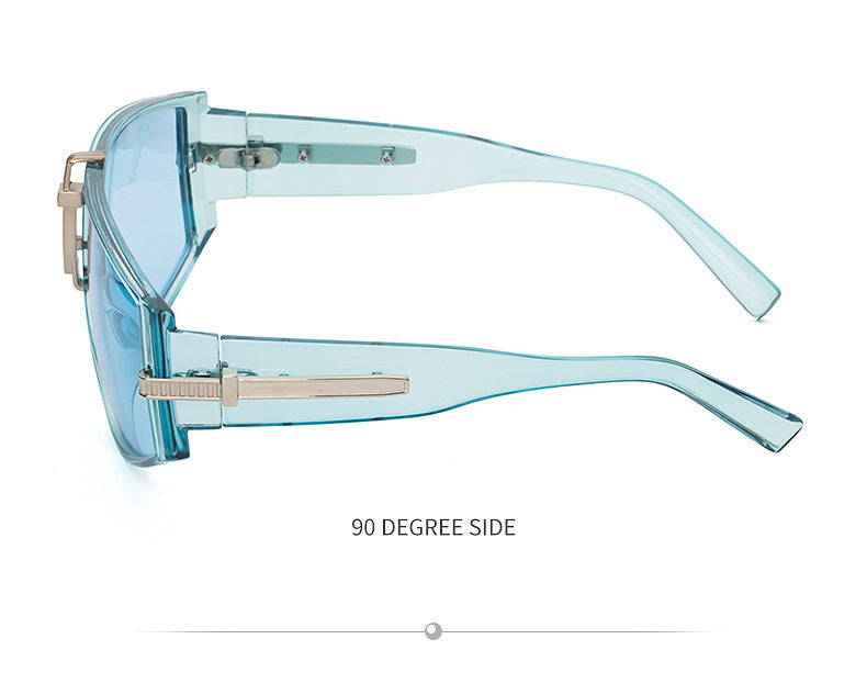 New Large Frame UV Protection Sunglasses for Women Fashionable Internet Celebrity Style Sunglasses Trendy Korean Version Glasses sunglasses - 图片 27