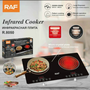 RAF European-style Household High-power Intelligent Electric Stove Double Stove Multi-function Stir-frying Energy-saving Induction Cooker R.8050