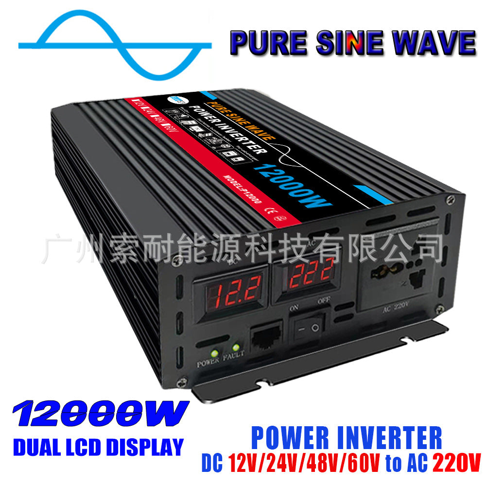 Pure Sine Wave Inverter Car Converter Car Inverter Power Supply DC12V/24V/48V/60V Turn AC220V - 图片 5