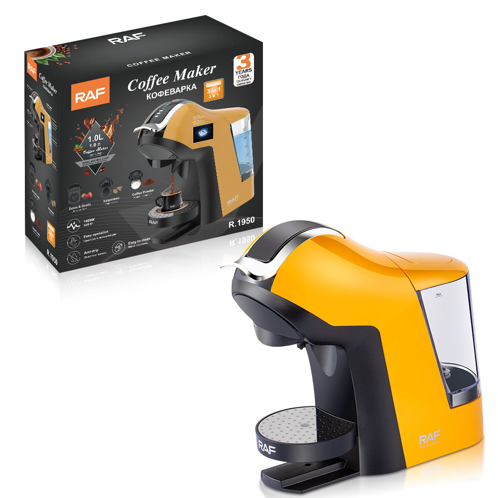 RAF European Standard Bar Coffee Machine Small Portable Anti-Drip Simple Italian Capsule Coffee Machine R1950 - 图片 15