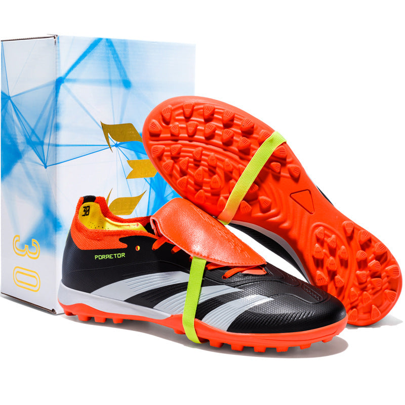 World Cup Football Shoes Men's New Style Grassland Competition AG Spike TF Broken Nails Adult Youth Student Sports Training - 图片 11