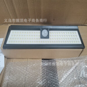 Outdoor Solar Street Light Garden Light Household Sensor Light Outdoor Waterproof Wall Light Garage Light118led Lamp