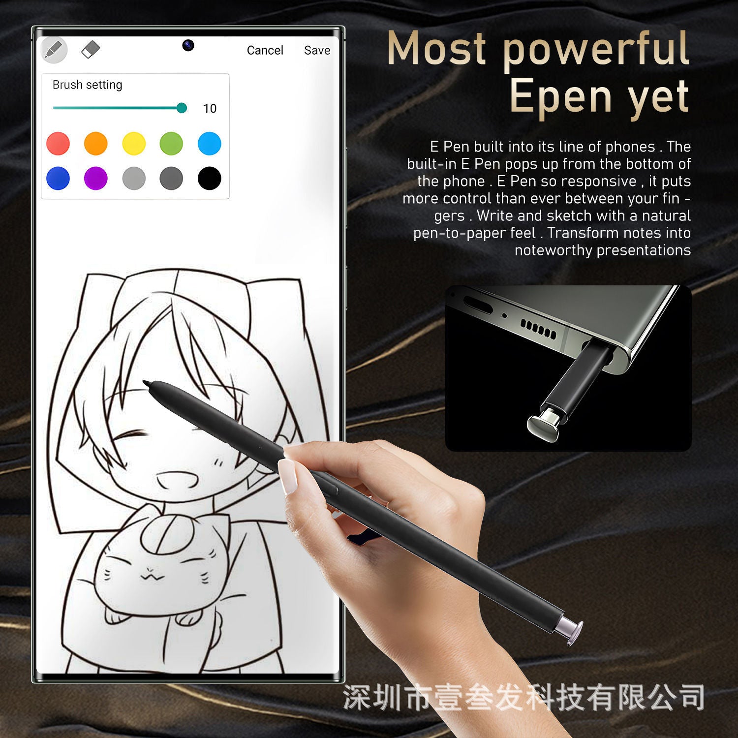 S24 Ultra Smartphone 4+64 High-end7.3Inch Large Screen Android Phone Source Work - 图片 21