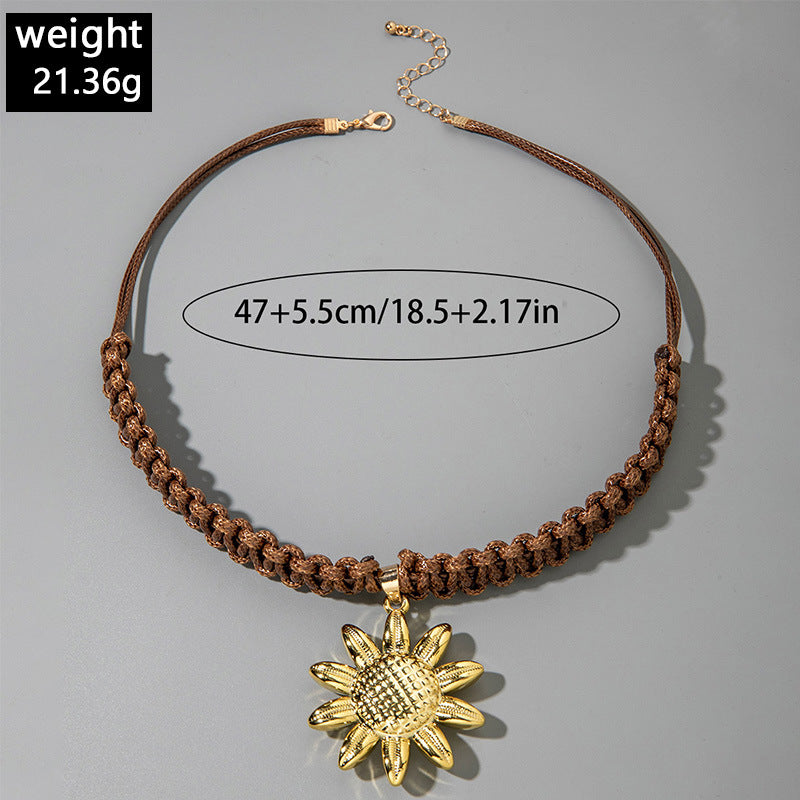 European and American Metal Ocean Style Starfish Pendant Necklace Jewelry Personality Exaggerated Star Beach Vacation Necklace for Women - 图片 62