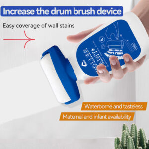 Large Roller Paint for Walls Manufacturer Water-based Odorless Graffiti Stain Covering Latex Paint White Wall Repair Paint