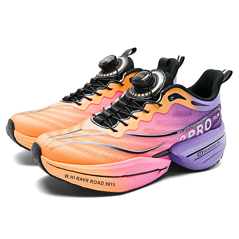 Red Rabbit8pro Hot-selling Parent-Child Breathable Running Shoes Professional Racing Anti-Slip Student Cushioning Rotating Button Sports Shoes - 图片 5