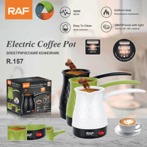 R151European Standard  Turkish Electric Coffee Kettle Small Capacity Mini Pour Over Double-Layer Stainless Steel Household Kettle