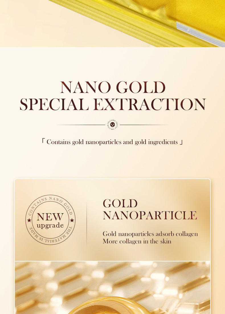 24k Gold Collagen Mask60gSADOER Crystal Hydrating Moisturizing Mask Cross-Border Wholesale - 图片 11