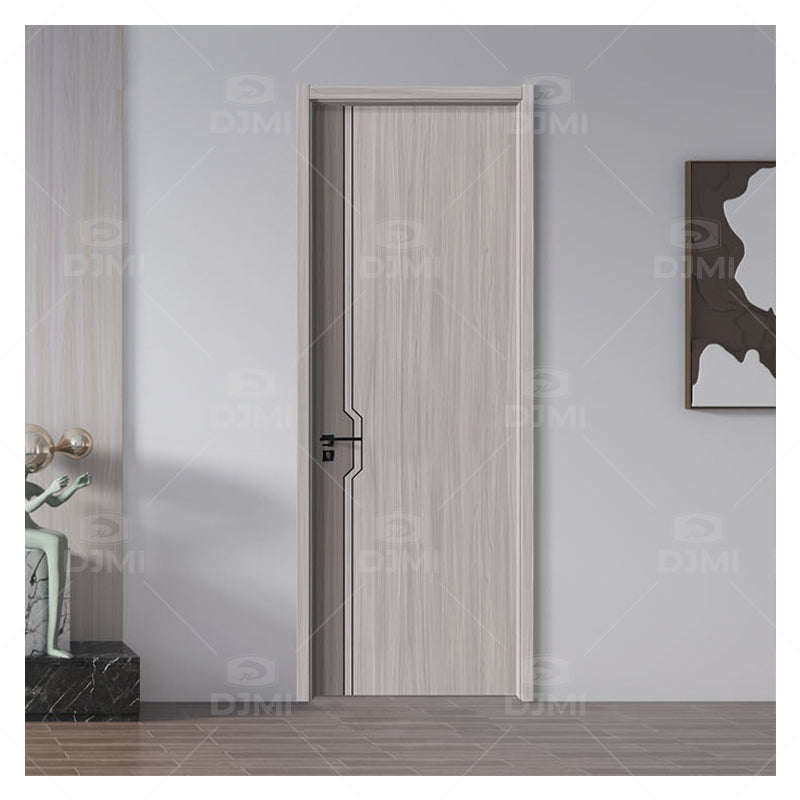 Traditional Top Quality Melamine Door Interior Soundproof MDF Solid Wood Doors for House - 图片 3