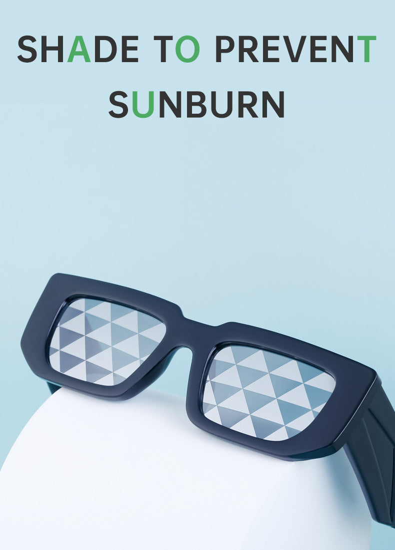 Fashion Small Frame Sunglasses for Women Trendy European and American Wide Leg Square Frame Sunglasses High-end Wholesale sunglasses - 图片 14