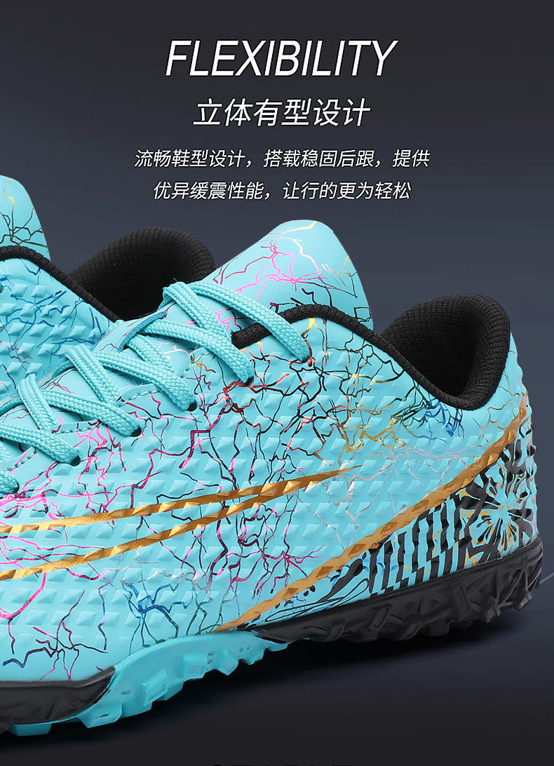 New professional football shoes for men and women AG Spike TF Broken Nail Youth Student Grassland Competition Training Shoes - 图片 18