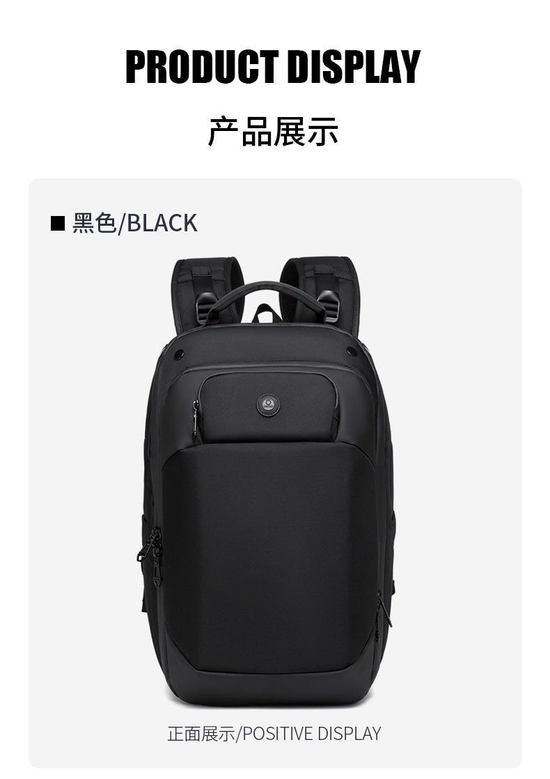 ozuko Business Backpack Men's Waterproof Computer School Bag High-looking commuter travel backpack for college students - 图片 23