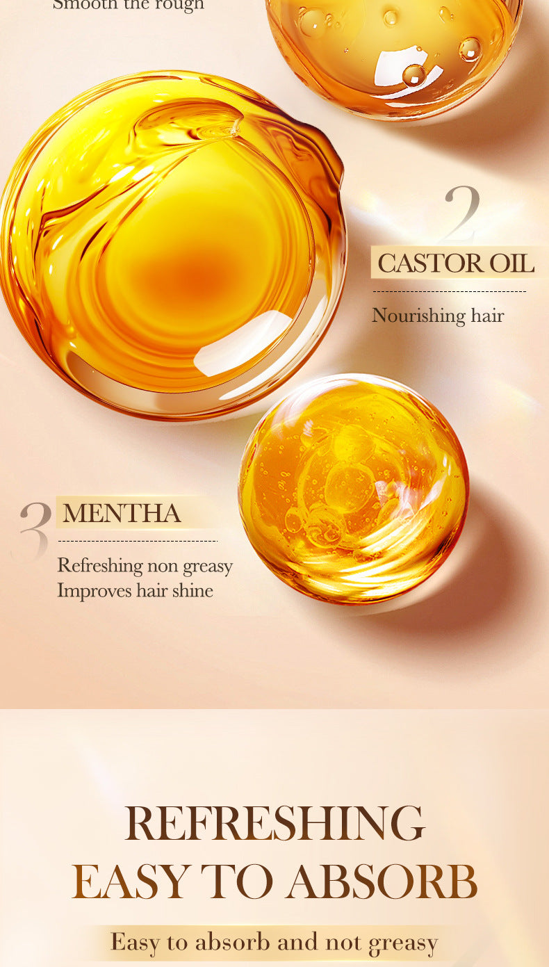 Black Castor Oil Hair Care Essential Oil SADOER Moisturizing and Smooth Hair Conditioner Cross-Border Wholesale - 图片 15