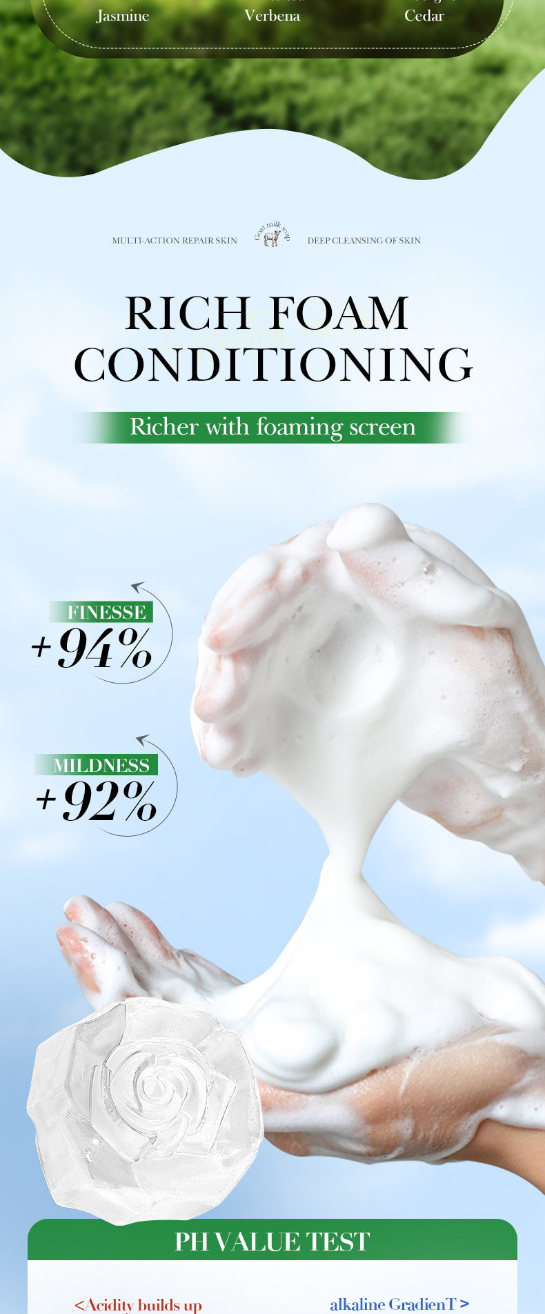 Handmade Soap100g Essential Oil Plant Fruit Deep Cleansing Body Soap Export Manufacturer Wholesale - 图片 33