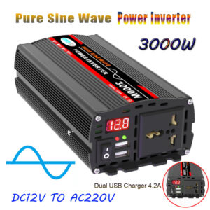 Automotive Pure Sine Wave Inverter500W Car Adapter Converter12V24V48V60V Turn110V220V