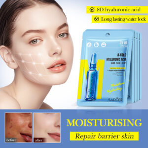 8Heavy Hyaluronic Acid Skin Rejuvenation Mask SADOER Moisturizing and Hydrating Face Mask Wholesale for  Trade