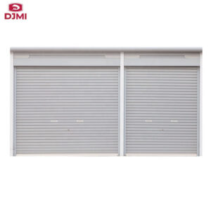 Professional Roll up Aluminum Panel Overhead Door Wood Garage Door