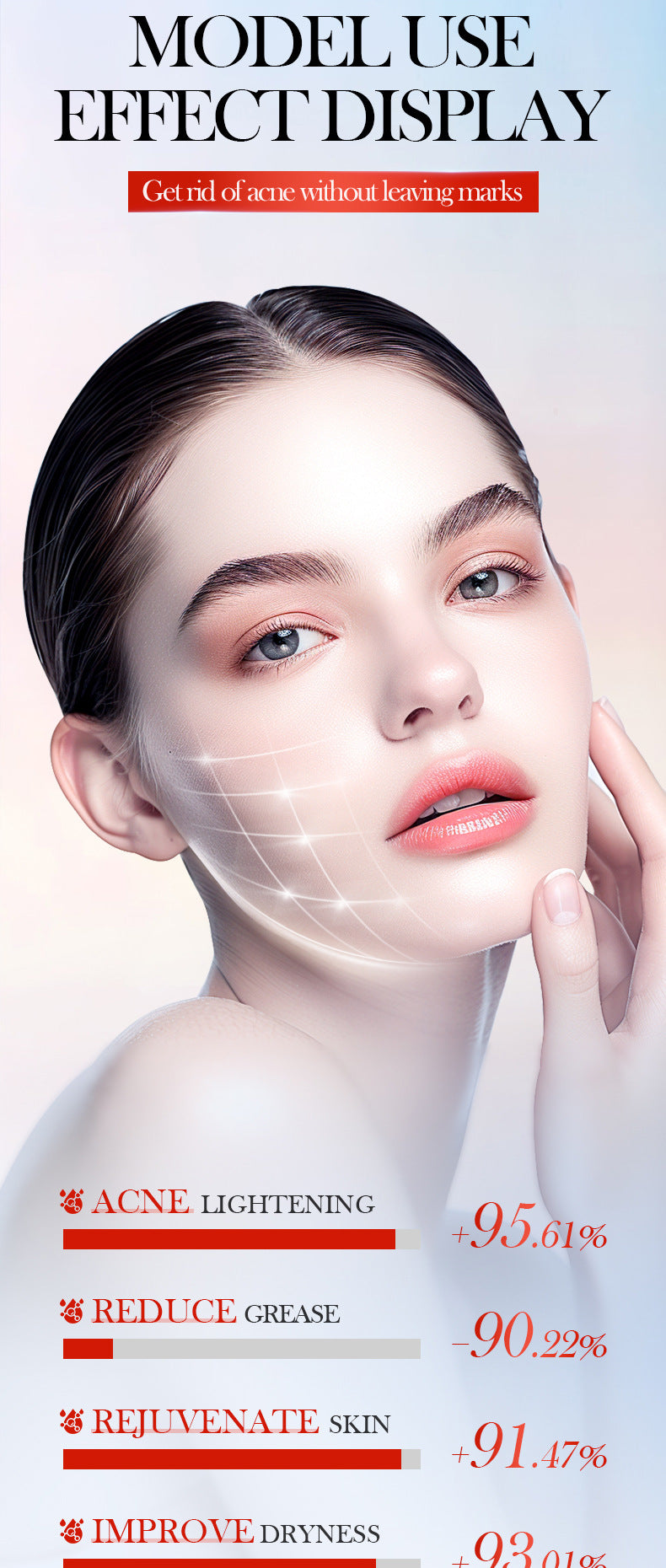 Skin Rejuvenation and Brightening Serum SADOER Moisturizing and Hydrating Essence Gel Cross-Border Wholesale - 图片 35