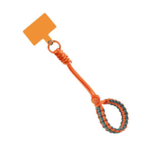 Phone Lanyard Short Braided Rope Accessory Key Wrist Clip Handmade Braided Outdoor Anti-Lost Rope Pendant