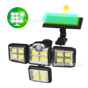 New Solar Wall Light Split Body Sensor Street Light Remote Control Garden Light LED Waterproof Garden Light