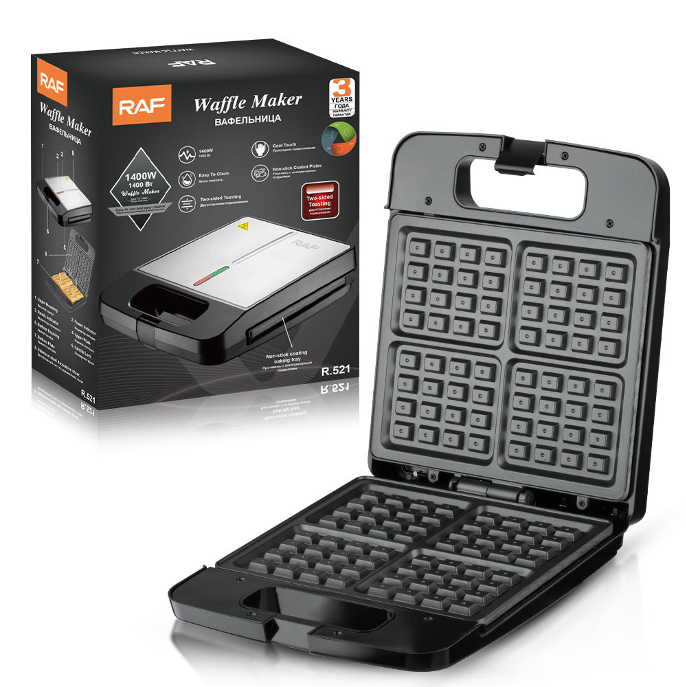 RAF European Standard High-End Multifunctional Household Hamburger Waffle Maker Sandwich Maker Bread Breakfast Maker - 图片 11